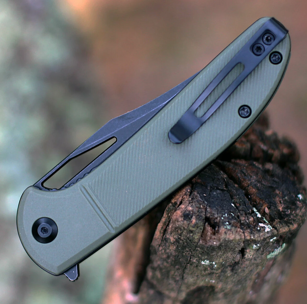 Coupon 🌟 CIVIVI Knives CIVIVI Ortis C2013C, 3.25" 9Cr18MoV Black Stonewashed Clip Point Blade, OD Green FRN Handles ✔️ 3 Coupon 🌟 CIVIVI Knives CIVIVI Ortis C2013C, 3.25" 9Cr18MoV Black Stonewashed Clip Point Blade, OD Green FRN Handles ✔️ - Image 3