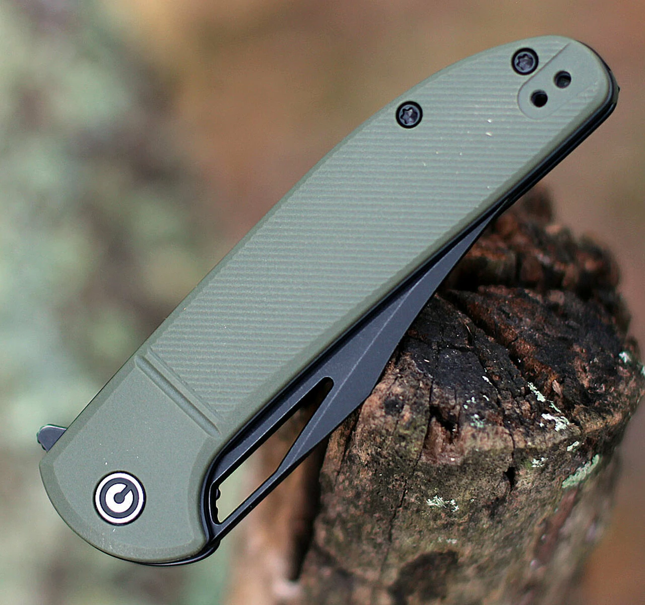 Coupon 🌟 CIVIVI Knives CIVIVI Ortis C2013C, 3.25" 9Cr18MoV Black Stonewashed Clip Point Blade, OD Green FRN Handles ✔️ 4 Coupon 🌟 CIVIVI Knives CIVIVI Ortis C2013C, 3.25" 9Cr18MoV Black Stonewashed Clip Point Blade, OD Green FRN Handles ✔️ - Image 4