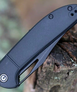 Coupon ⭐ CIVIVI Knives CIVIVI Ortis C2013D, 3.25" 9Cr18MoV Black Stonewashed Clip Point Blade, Black FRN Handles 👏 -Automatic Knives shop 2013D.3 18646.1603209550