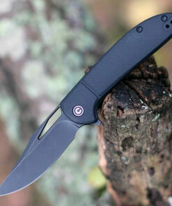 Coupon ⭐ CIVIVI Knives CIVIVI Ortis C2013D, 3.25" 9Cr18MoV Black Stonewashed Clip Point Blade, Black FRN Handles 👏