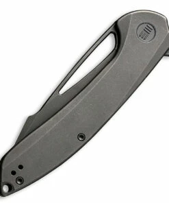 Budget 🎁 WE Knife Co. Fornix Limited Edition Knife 2016B, 3.5" CPM-20CV Black Stonewash Drop Point Blade, Black Titanium Handle ⭐ -Automatic Knives shop 2016B Fornix limited edition 5 26430.1614269454