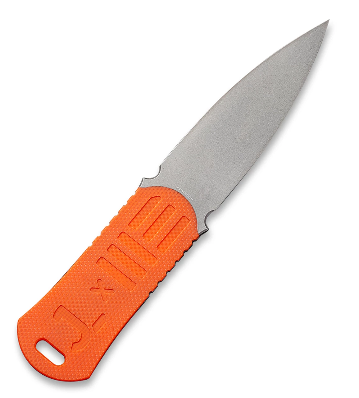 Discount ✨ WE Knife Co. Oss Dagger Neck Knife, 2017B, 2.22" CPM-20CV Stonewashed Dagger, OD Orange G-10 Handle ⌛ 2 Discount ✨ WE Knife Co. Oss Dagger Neck Knife, 2017B, 2.22" CPM-20CV Stonewashed Dagger, OD Orange G-10 Handle ⌛ - Image 2