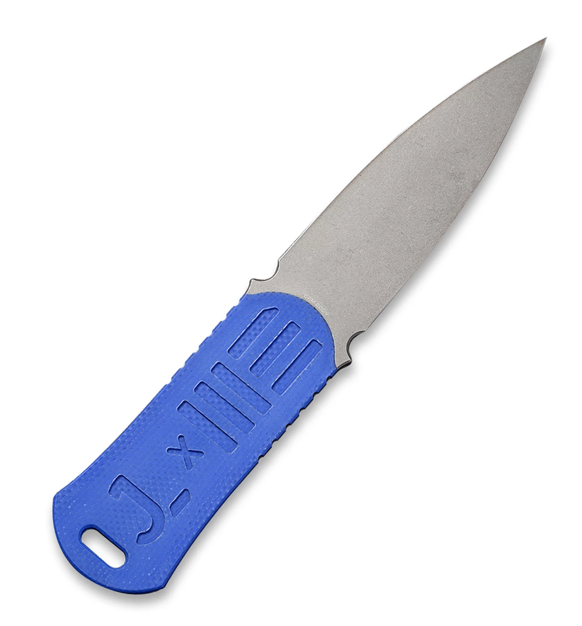 Cheapest 🤩 WE Knife Co. Oss Dagger Neck Knife, 2017C, 2.22" CPM-20CV Stonewashed Dagger, Blue G-10 Handle 🎁 2 Cheapest 🤩 WE Knife Co. Oss Dagger Neck Knife, 2017C, 2.22" CPM-20CV Stonewashed Dagger, Blue G-10 Handle 🎁 - Image 2