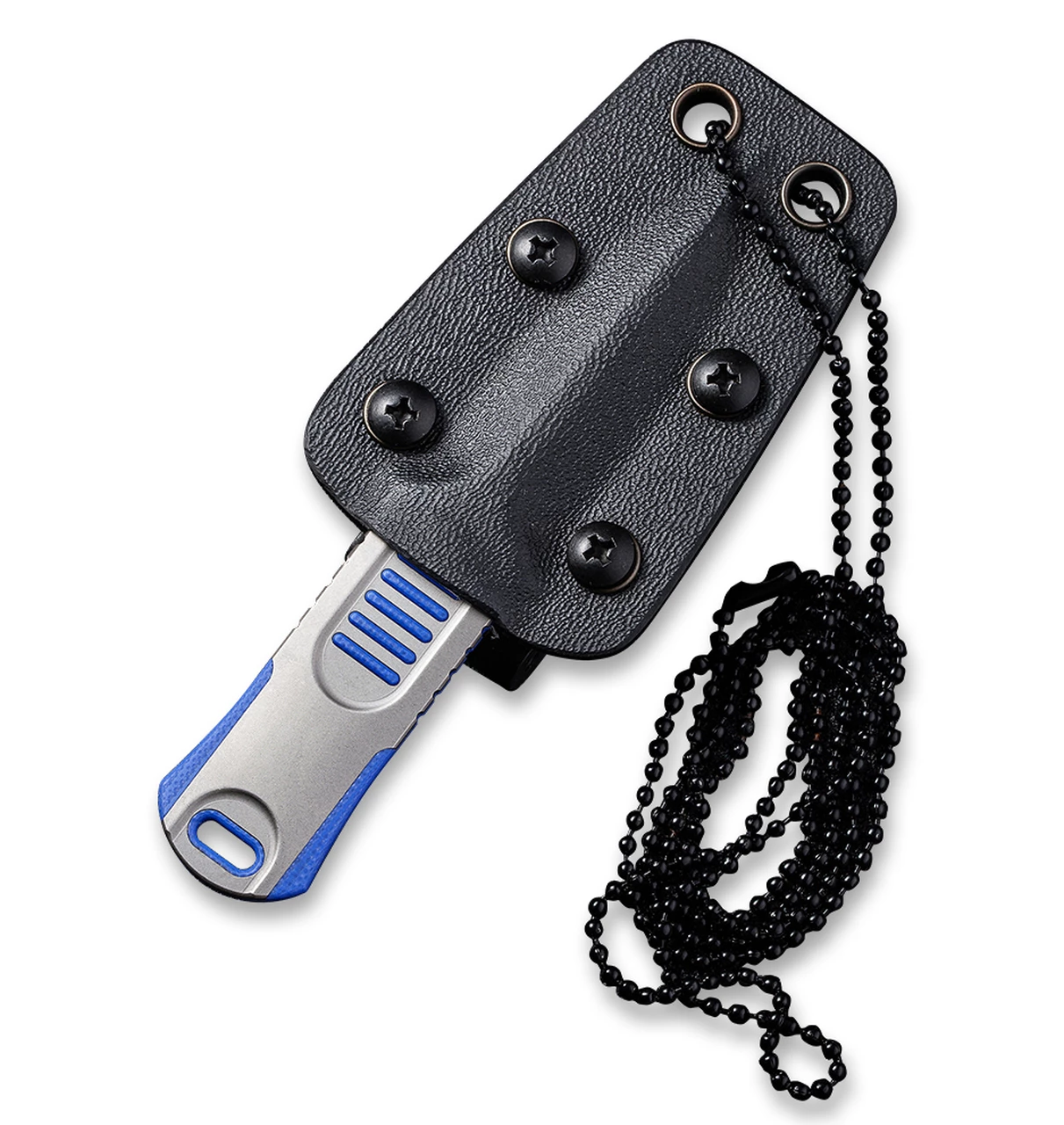 Cheapest 🤩 WE Knife Co. Oss Dagger Neck Knife, 2017C, 2.22" CPM-20CV Stonewashed Dagger, Blue G-10 Handle 🎁 4 Cheapest 🤩 WE Knife Co. Oss Dagger Neck Knife, 2017C, 2.22" CPM-20CV Stonewashed Dagger, Blue G-10 Handle 🎁 - Image 4