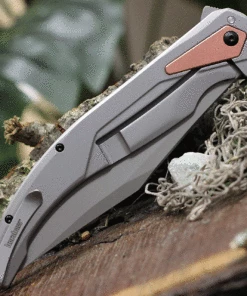 Outlet ✨ Kershaw Knives Kershaw Strata XL 2077, 5.4" D2 Steel Bead-blasted Blade, Black G-10/ Stainless Steel Handle 🎉 -Automatic Knives shop 2077.2 58469.1619036063