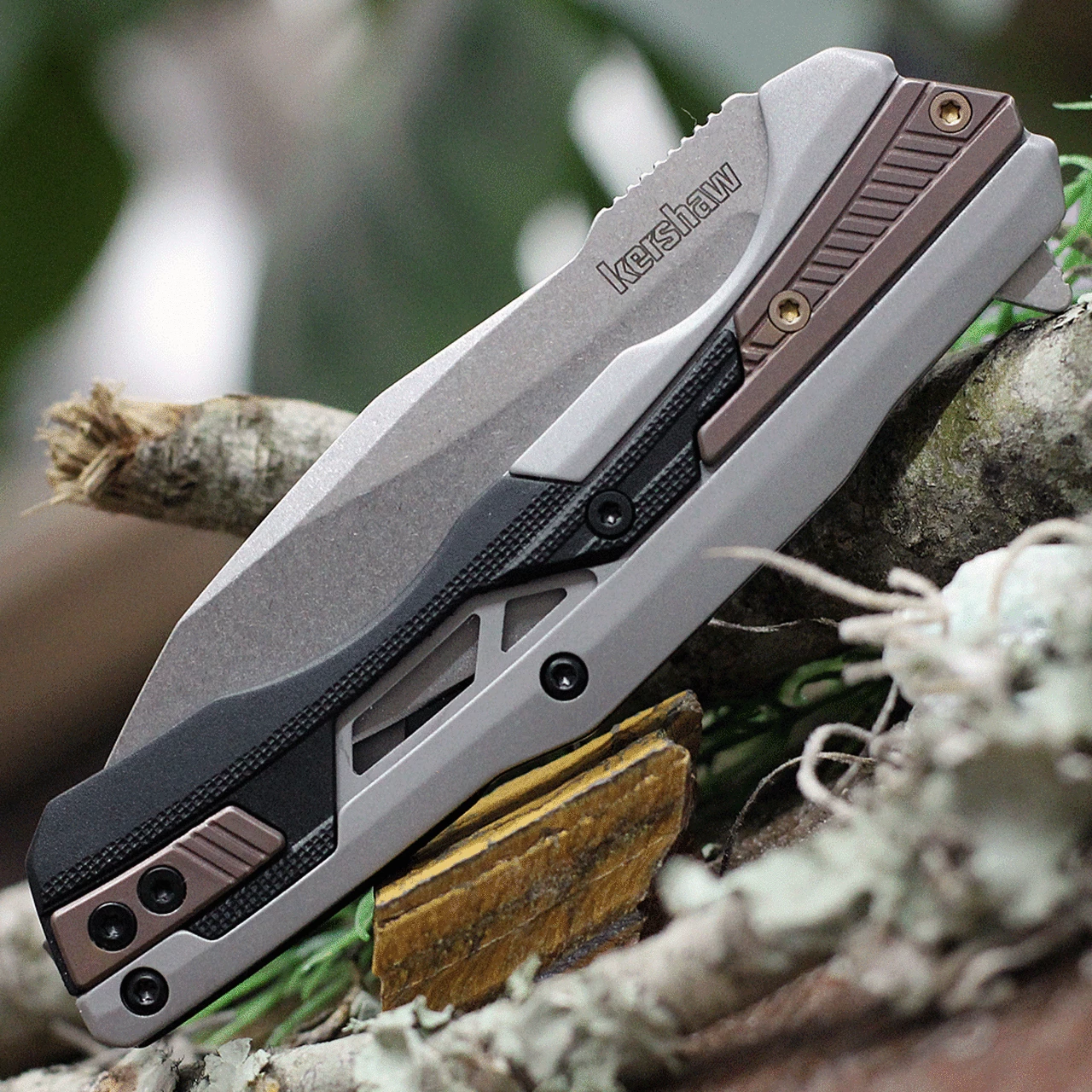 Top 10 ❤️ Kershaw Knives Kershaw Endgame Stainless Steel w/ GFN (3.25" D2 SW) 2095 ✔️ 4 Top 10 ❤️ Kershaw Knives Kershaw Endgame Stainless Steel w/ GFN (3.25" D2 SW) 2095 ✔️ - Image 4