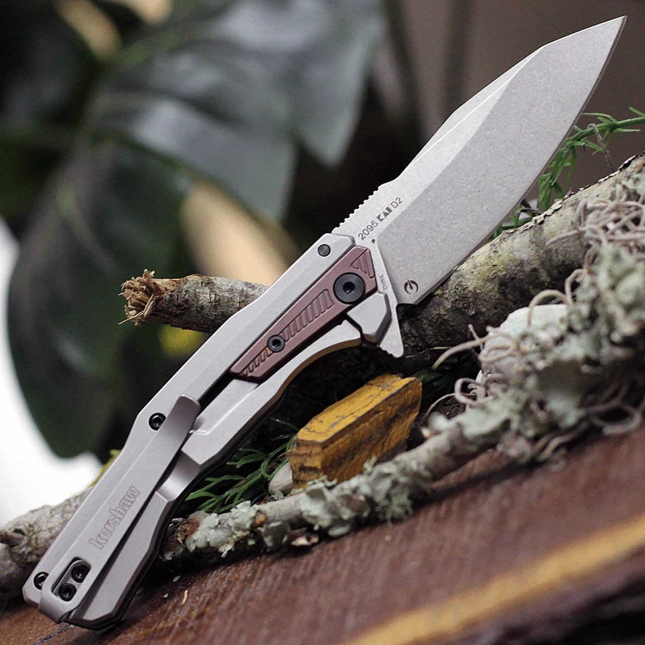 Top 10 ❤️ Kershaw Knives Kershaw Endgame Stainless Steel w/ GFN (3.25" D2 SW) 2095 ✔️ 2 Top 10 ❤️ Kershaw Knives Kershaw Endgame Stainless Steel w/ GFN (3.25" D2 SW) 2095 ✔️ - Image 2