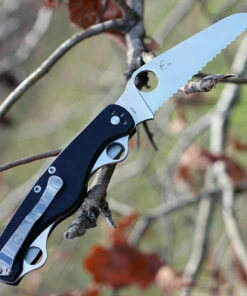 Brand new 👏 Spyderco Knives Spyderco C209GS ClipiTool Rescue, 3.61" 8Cr13MoV Serrated Blade, Black G-10 Handle ❤️ -Automatic Knives shop 209gs 79613.1566585922