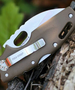 Hot Sale ❤️ Cold Steel CS20LTF Tuff Lite Folding Knife 2.5" Plain Blade, Dark Earth Grivory Handles 🎉 -Automatic Knives shop 20ltf.2 41133.1566585890