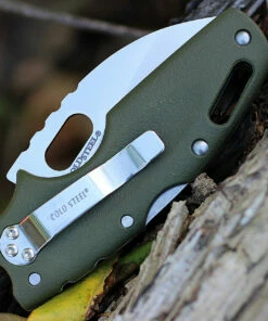 Budget 👏 Cold Steel CS20LTG Tuff Lite, 2.5" AUS 8A SS Plain Blade, OD Green Grivory Handle 👏 -Automatic Knives shop 20ltg.4 44519.1566585893