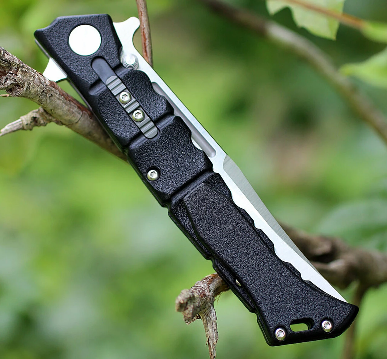 Brand new 🤩 Cold Steel Medium Luzon Black GFN(4" 8Cr13MoV Satin) 20NQL 😀 2 Brand new 🤩 Cold Steel Medium Luzon Black GFN(4" 8Cr13MoV Satin) 20NQL 😀 - Image 2