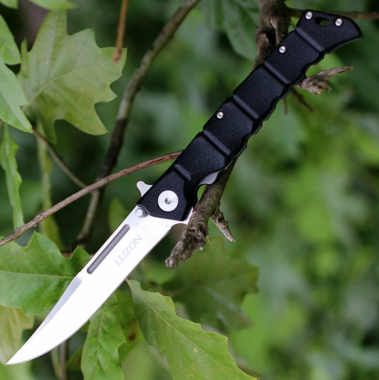 Brand new 🤩 Cold Steel Medium Luzon Black GFN(4" 8Cr13MoV Satin) 20NQL 😀 1 Brand new 🤩 Cold Steel Medium Luzon Black GFN(4" 8Cr13MoV Satin) 20NQL 😀