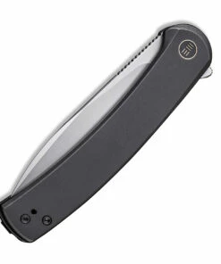 New ❤️ WE Knife Co. Upshot 2102A, 3.47" CPM-20CV Polished Bead Blast Blade, Black Titanium Handle - Limited Edition 😀 -Automatic Knives shop 2102A Upshot 3 29809.1620843073