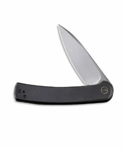 New ❤️ WE Knife Co. Upshot 2102A, 3.47" CPM-20CV Polished Bead Blast Blade, Black Titanium Handle - Limited Edition 😀 -Automatic Knives shop 2102A Upshot 5 11796.1620843074