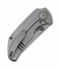 Buy 😍 WE Knife Co. Thug 2103C, 2.69" CPM-20CV Gray Hand Rubbed Compound Tanto Blade, Marble Carbon Fiber & Titanium Handle 😀 -Automatic Knives shop 2103C Thug 6 23809.1621527754