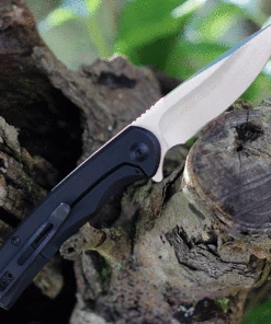 Cheap 🔥 CIVIVI Knives CIVIVI NOx C2110B, 2.97" Nitro-V Satin Plain Blade, Black Stainless Steel Handle 🔔 5 Cheap 🔥 CIVIVI Knives CIVIVI NOx C2110B, 2.97" Nitro-V Satin Plain Blade, Black Stainless Steel Handle 🔔 -Automatic Knives shop 2110B 58852.1624389591