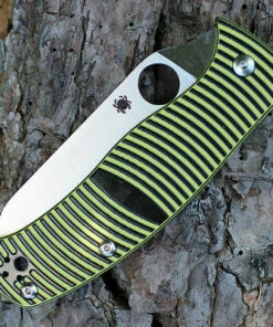 Discount 😍 Spyderco Knives Spyderco Caribbean C217GPS Sheepfoot G-10 Yellow/Black, 3.70" LC200N Plain Blade 🛒 -Automatic Knives shop 217gssf 1 66952.1566585926