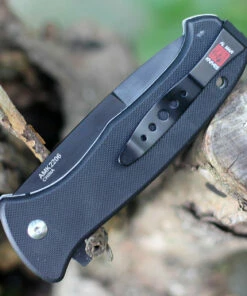 Cheapest 💯 Al Mar S.E.R.E. 2020 Night Linerlock A/O 2206, 3.6" D2 Matte Black Titanium Plain Blade, G-10 Handle 💯 -Automatic Knives shop 2206.2 21774.1598894874