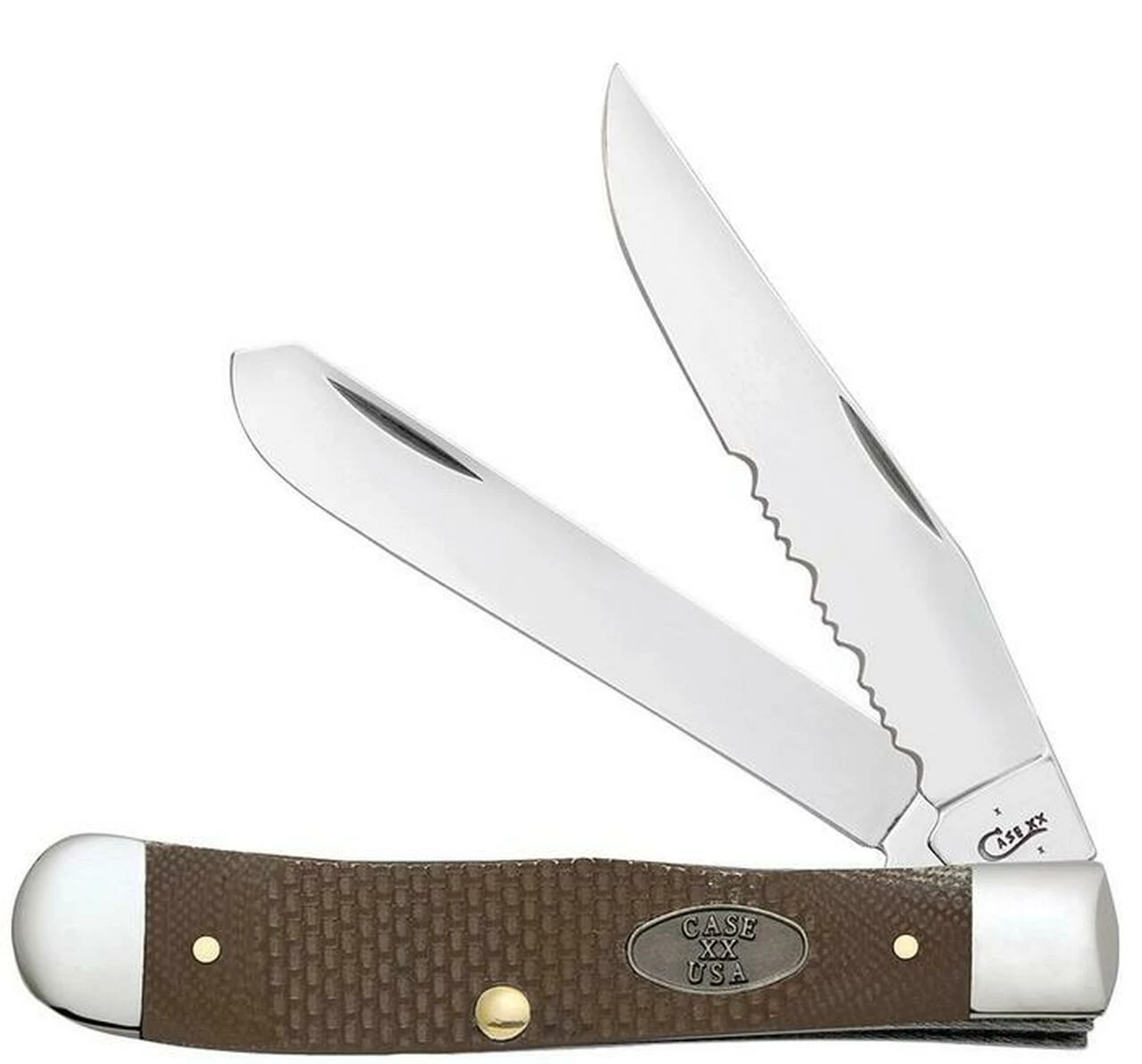 Discount ๐ฅ Case Trapper, 4.13 Closed Length Tru-Sharp Stainless Blade, Brown G10 Handle ๐ 1 Discount ๐ฅ Case Trapper, 4.13 Closed Length Tru-Sharp Stainless Blade, Brown G10 Handle ๐