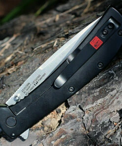 Cheap 🧨 Kershaw Knives Kershaw/Almar Knives 2330GRN AM-4, 3.5" 8Cr13MoV Plain Blade, Green G-10/Contoured Steel Handle ⌛ -Automatic Knives shop 2330grn 10061.1566585936