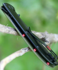 Flash Sale ⌛ Kershaw Knives Kershaw/Almar Knives 2330GRNBLK AM-4, 3.5" 8Cr13MoV Black Plain Blade, Green G-10/Contoured Steel Handle 🤩 -Automatic Knives shop 2330grnblk.2 22764.1566585934