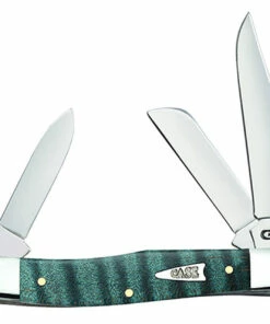 Best deal ✨ CASE MEDIUM STOCKMAN 23361, 3 5/8" CLOSED LENGTH SS BLADE, TORQUOISE SMOOTH CURLY MAPLE HANDLE 🤩