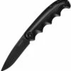 Cheap ⭐ Kershaw Knives Kershaw 2340 Almar Knives AM-5, 3.4" 8Cr13MoV Black Blade, G-10/Contoured Steel Handle ⭐