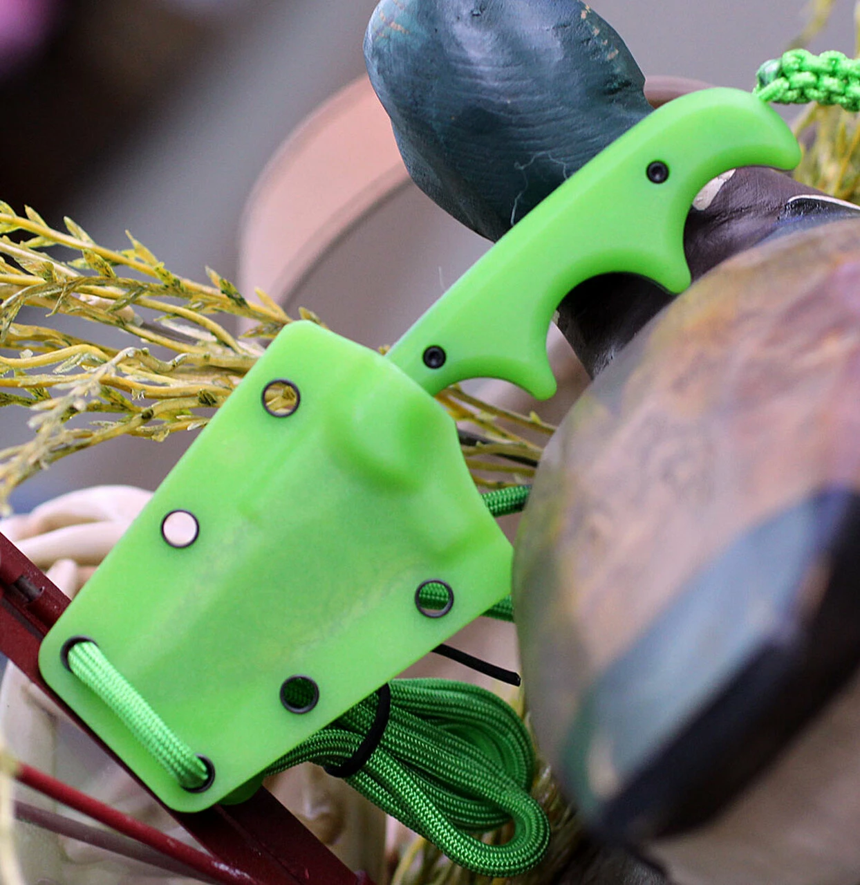 Wholesale 😍 CRKT Minimalist Bowie Gears CR2387G, 2.125" 8Cr13MoV 3D Print Satin Blade, Glow in the Dark Handle/Sheath ⌛ 3 Wholesale 😍 CRKT Minimalist Bowie Gears CR2387G, 2.125" 8Cr13MoV 3D Print Satin Blade, Glow in the Dark Handle/Sheath ⌛ - Image 3