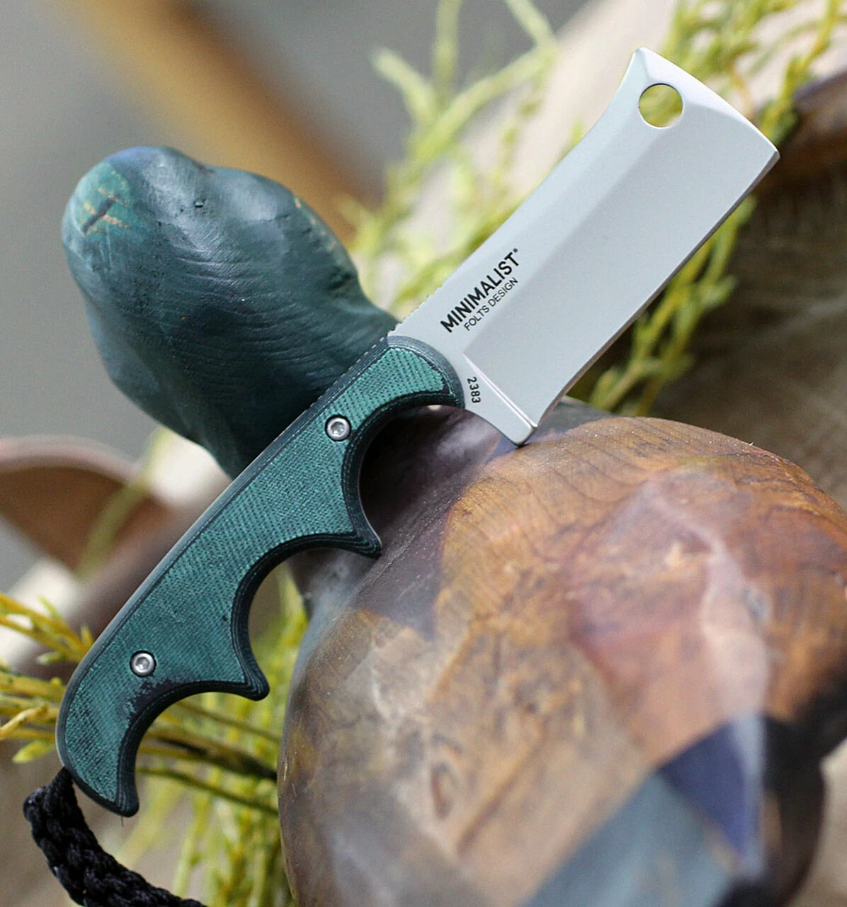 Best Sale ⌛ CRKT Minimalist Cleaver, 2.131" 5Cr15MoV Bead Blast Blade, Polised Rasin Infused Fiber Handle ✔️ 2 Best Sale ⌛ CRKT Minimalist Cleaver, 2.131" 5Cr15MoV Bead Blast Blade, Polised Rasin Infused Fiber Handle ✔️ - Image 2