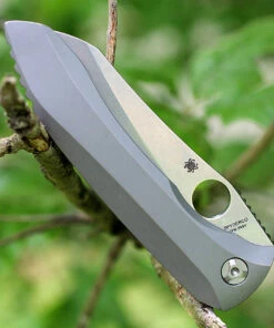 Budget 😍 Spyderco Knives Spyderco Paysan C238TIP, 3.88" CPM S90V Plain Blade, Titanium Handle 💯 -Automatic Knives shop 238tip.2 58427.1566585960