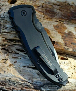 Promo ❤️ HOGUE 24106 A01-MS, 2.6" WHARNCLIFFE CPM-154 BLACK BLADE, BLACK ALUMINUM HANDLE 🎁 -Automatic Knives shop 24106.2 63747.1566586216