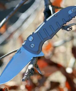 Top 10 ✨ Hogue 24172 X1 Micro Button Lock, 2.75" CPM-154 Plain Blade, Matte Grey Aluminum Handle 👏