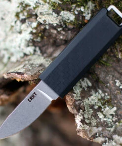 Best Sale ⌛ CRKT 2425 Scribe Fixed Blade, 1.74" 5Cr15MoV Stonewshed Plain Blade, ABS Thermoplastic Handle w/ Sheath 🎁