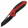 Best deal ❤️ CRKT 2430 Sketch™, 2.8" 8CR13MoV Plain Blade, Black TPR & Red ABS Handle ⌛