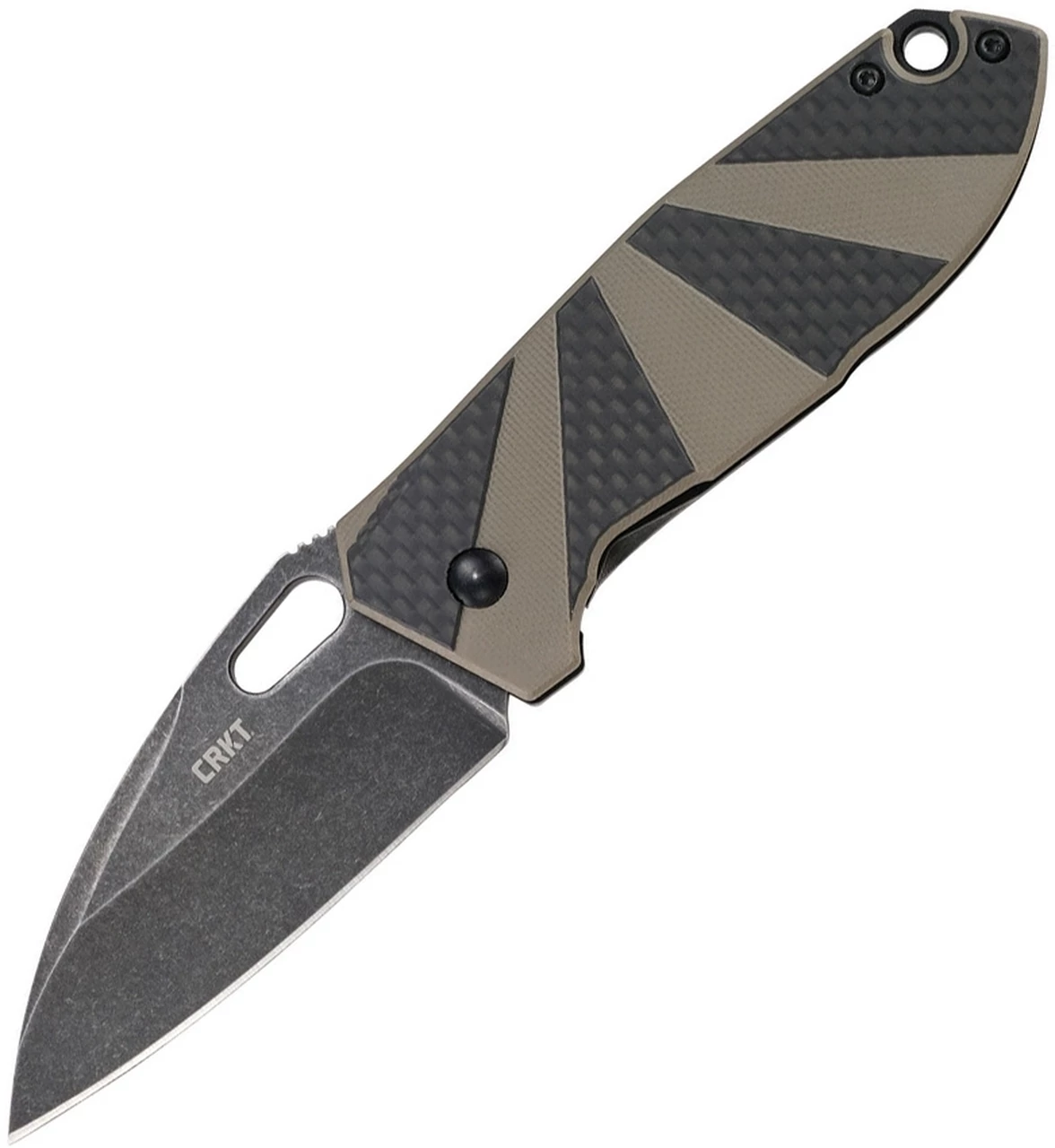 Best Pirce 🌟 CRKT 2440 Heron Folder, 2.93" 8Cr14MoV Stonewashed Plain Blade, Carbon Fiber Layer w/ Tan G10 Handle 👍 1 Best Pirce 🌟 CRKT 2440 Heron Folder, 2.93" 8Cr14MoV Stonewashed Plain Blade, Carbon Fiber Layer w/ Tan G10 Handle 👍