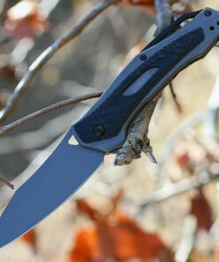 Buy ⌛ Kershaw Knives Kershaw 2460 Vedder A/O, 3.25" 8Cr13MoV Plain Blade, Black G-10 Overlay Handle ❤️