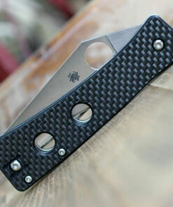 Deals 🔥 Spyderco Knives Spyderco Watu C251CFP, 3.26" CPM 20CV Satin Plain Blade, Carbon Fiber / G-10 Handle 🔥 -Automatic Knives shop 251CFP.2 82766.1587145889