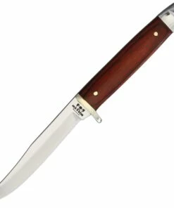 Deals 👍 Bear and Son 263R Rosewood Small Hunter, 2 3/8" High Carbon Steel Plain Blade, Rosewood Handle ⭐