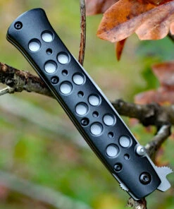 Promo 🌟 Cold Steel Ti-Lite Flipper Knife 26B4, 4" S35VN Plain Blade, Black Aluminum Handles 🛒 -Automatic Knives shop 26b4 1 51753.1566586014