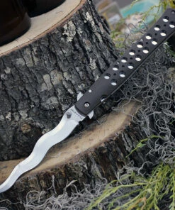 Cheapest ⌛ Cold Steel 6" Kris Ti-Lite Folding Knife 26SXK6, 6" AUS-10A Satin Plain Blade, Flat Dark Earth Zytel Handle ✨