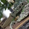 Wholesale 🔔 Benchmade Knives Benchmade 2750FE-2 Auto Adamas, 3.78" CPM-CruWear Flat Earth Plain Blade, Olive Drab G10 Handles ❤️