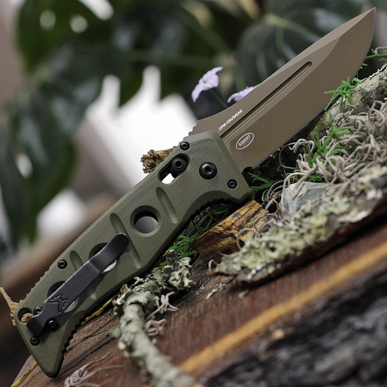 Wholesale 🔔 Benchmade Knives Benchmade 2750FE-2 Auto Adamas, 3.78" CPM-CruWear Flat Earth Plain Blade, Olive Drab G10 Handles ❤️ 2 Wholesale 🔔 Benchmade Knives Benchmade 2750FE-2 Auto Adamas, 3.78" CPM-CruWear Flat Earth Plain Blade, Olive Drab G10 Handles ❤️ - Image 2