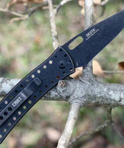 Deals 🤩 CRKT 2784 Desta, 2.57" 8Cr13MoV SS, Plain Blade, SS Handle 🛒 -Automatic Knives shop 2784 51818.1566585903