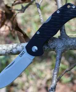 Budget 👍 CRKT 2814 Noma Compact, 2.76" 8Cr13MoV SS, Plain Blade, GFN Handle 👏