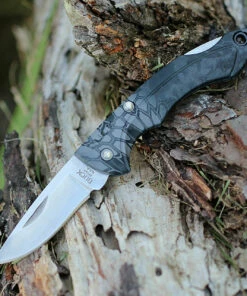 Hot Sale ✔️ Buck Knives Buck 283CMS27 Nano Bantam, 1.9" 420HC Plain Blade, Kryptek Typhoon Camo 🤩