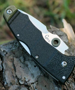 Best reviews of ✨ Cold Steel 28E Grik, 3" AUS 8A Plain Blade, Black/OD Green G-10 Handle ⭐ -Automatic Knives shop 28e.1 77071.1566585894