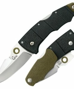Best reviews of ✨ Cold Steel 28E Grik, 3" AUS 8A Plain Blade, Black/OD Green G-10 Handle ⭐