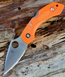 Best deal 🔔 Spyderco Knives Spyderco C28POR2 Dragonfly 2, 2.30" VG-10 Plain Blade, Orange FRN Handle 👏