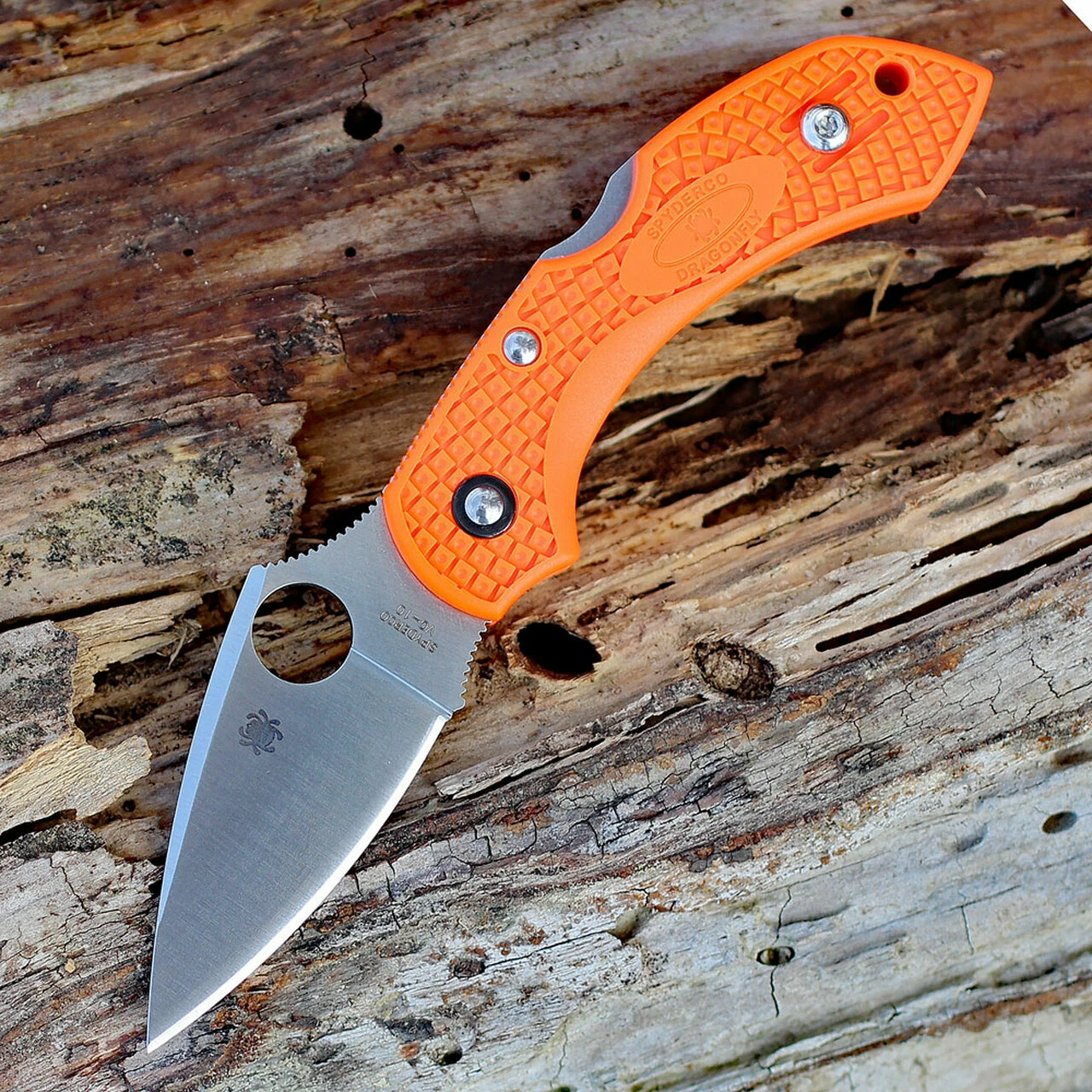 Best deal 🔔 Spyderco Knives Spyderco C28POR2 Dragonfly 2, 2.30" VG-10 Plain Blade, Orange FRN Handle 👏 1 Best deal 🔔 Spyderco Knives Spyderco C28POR2 Dragonfly 2, 2.30" VG-10 Plain Blade, Orange FRN Handle 👏