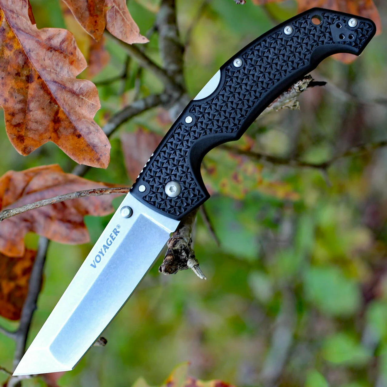 Top 10 ๐ Cold Steel 29AT Large Voyager Tanto Point, 4" AUS10A Plain Blade, Black Grive-Ex Handle ๐งจ 1 Top 10 ๐ Cold Steel 29AT Large Voyager Tanto Point, 4" AUS10A Plain Blade, Black Grive-Ex Handle ๐งจ